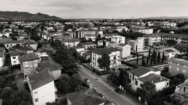 Talya Nın Ünlü Toskana Kasabası Pisa Nın Inanılmaz Hava Manzarası — Stok fotoğraf