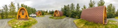 HVANNEYRI, ICELAND - 10 AĞUSTOS 2019:.