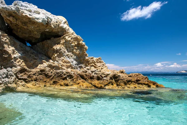 Amazing Rocks Crystal Clear Waters Elba Island Italy — Stock Photo, Image