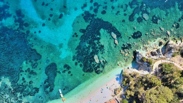 Elba Island Italy Amazing Aerial View Padulella Beach Portoferraio — Stock Photo, Image