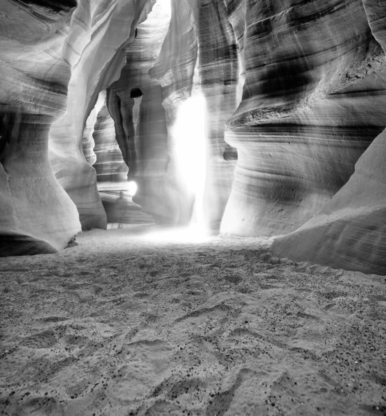 Bela Vista Ângulo Largo Formações Arenito Famoso Antelope Canyon Dia — Fotografia de Stock