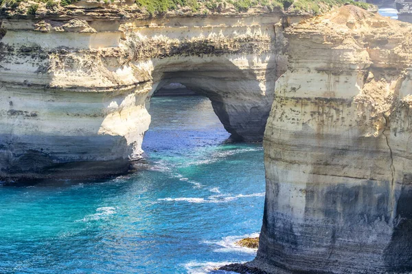 Büyük Okyanus Yolu Avustralya Boyunca Inanılmaz Uçurum Kemerler — Stok fotoğraf