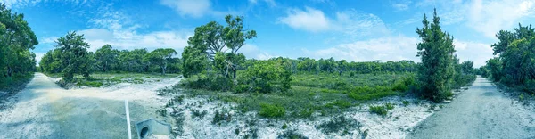 Wilsons Cypel Marine Park Przejazdem Nieutwardzonych Dróg Widok Panoramiczny — Zdjęcie stockowe