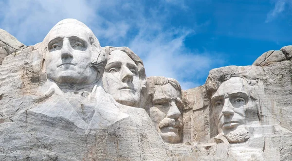 Beroemde Bezienswaardigheid Beeldhouwkunst Mount Rushmore National Monument Buurt Van Keystone — Stockfoto