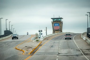 Cheyenne, Wyoming 'de 25 numaralı otoban. Union Pacific işareti