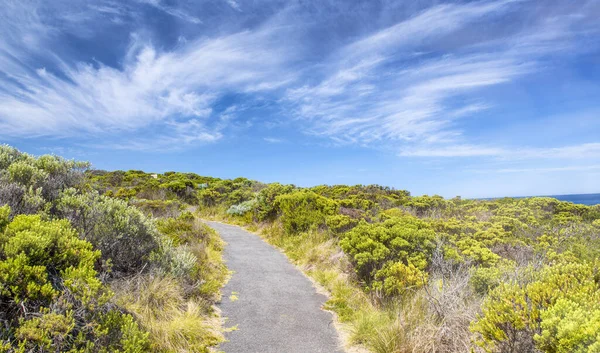 Wanderweg Über Eine Wunderschöne Küste — Stockfoto