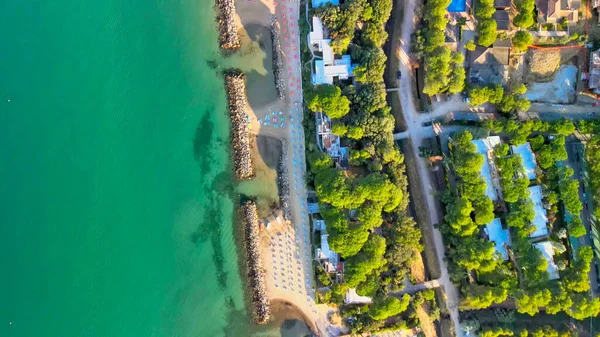Nsansız Hava Aracından Talya Nın Toskana Kıyı Şeridine Inanılmaz Bir — Stok fotoğraf