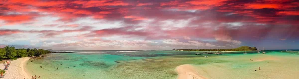 Mauritius Island Aerial View Beautiful Landscape Drone — Stock Photo, Image