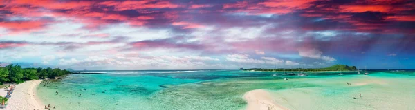 Mauritius Island Aerial View Beautiful Landscape Drone — Stock Photo, Image