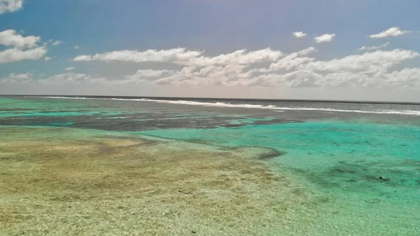 Ilha Maurícia Vista Aérea Bela Paisagem Drone — Fotografia de Stock