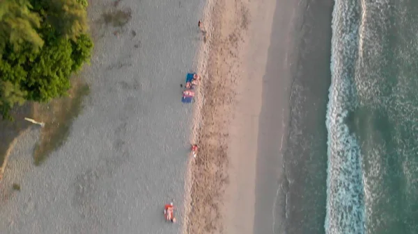 Uitzicht Vanuit Lucht Prachtig Strand — Stockfoto