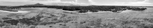 Isla Mauricio Vista Aérea Del Hermoso Paisaje Desde Dron —  Fotos de Stock