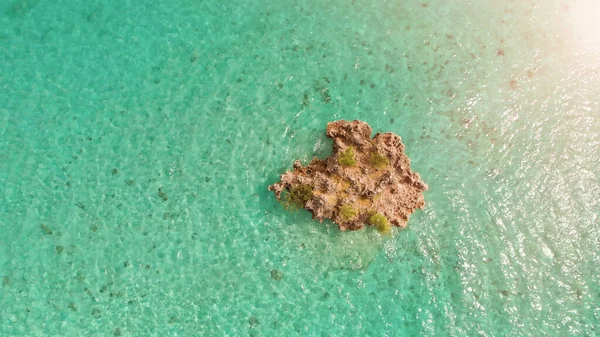 Kristallfelsen Luftaufnahme Insel Mauritius — Stockfoto