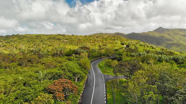 毛里求斯岛美丽的山丘 — 图库照片