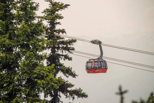 Whistler Kanada August 2017 Whistler Peak Peak Gondola Der Sommersaison — Stockfoto