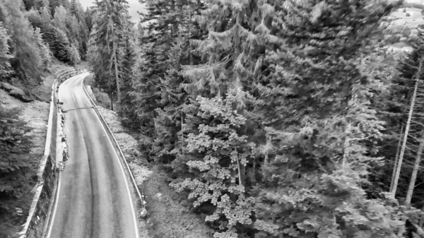 Dolomite Dağları Ndan Geçen Yol Talya — Stok fotoğraf