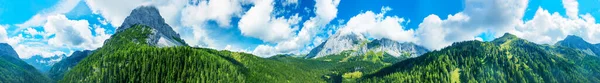 Val Sesis Alpes Italiennes Paysage Estival Incroyable Dolomite Mountain Peaks — Photo