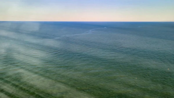 Вид Воздуха Океан Беспилотника Летний Сезон — стоковое фото