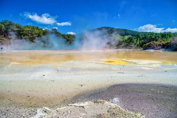 Waiotapu Geothermal Wonderland New Zealand — Stock Photo, Image