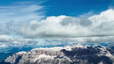 Marmolada 'dan manzara dağ manzarası, İtalyan Alpleri