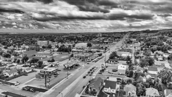 Rapid City July 2019 Arial View Rapid City Cloudy Summer — Stock Photo, Image