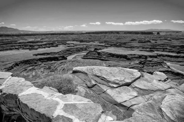 Dead Horse Point National Scenic Landscape View Red Rock Usa — Stock fotografie