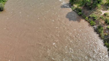 Colorado nehrinin havadan görünüşü, Utah.