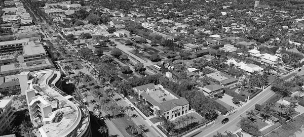 Fort Lauderdale Hava Görüntüsü Insansız Hava Aracı Florida Dan Ağır — Stok fotoğraf