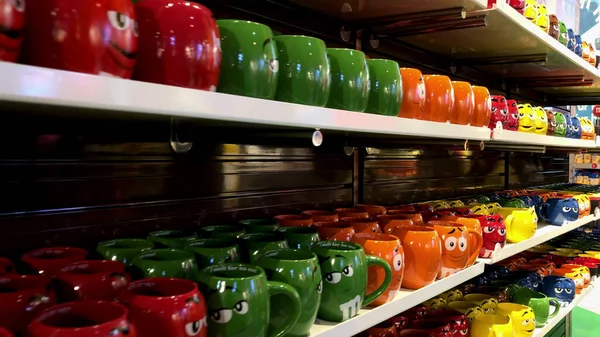 New York City December 2018 Colourful Shop Times Square Interior — Stock Photo, Image