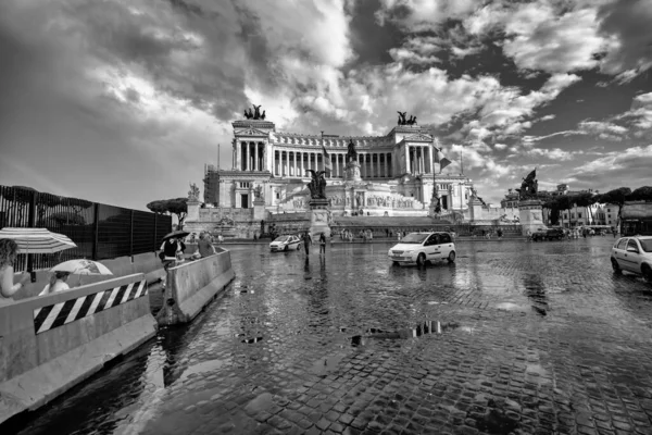 Roma Italia Junio 2014 Altar Patria Altare Della Patria También — Foto de Stock