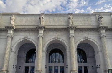 Washington DC, Union İstasyonu dış cephe bize