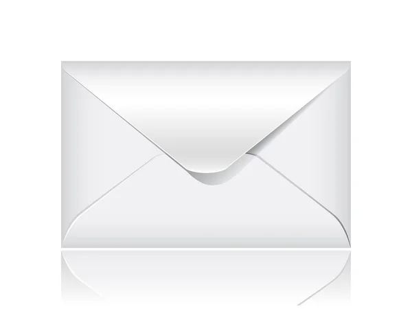 白い背景に分離されたベクトル封筒 — ストックベクタ