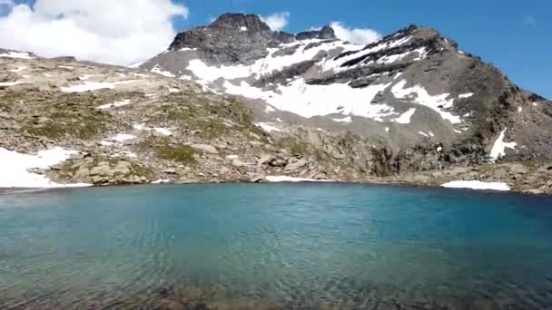 Time Lapse Footage Mountains Daytime — Stock Video