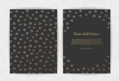 elmas: Davetiyeli. Vektör çizim.