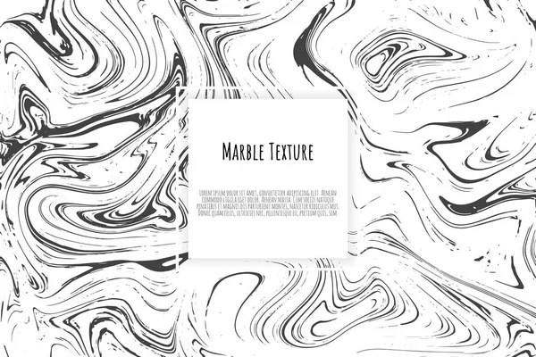 Modello in marmo grigio, nero, bianco. Trendy pattern, poster grafico, brochure geometrica, carte . — Vettoriale Stock