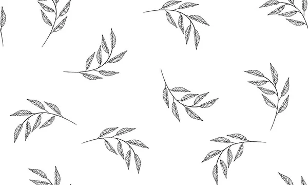 Schema floreale. Texture vegetale per tessuto, involucro, carta da parati e carta . — Vettoriale Stock