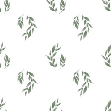 Sorunsuz yaprakları desen. Afiş, poster, kart, kapak, davet, afiş broşür veya üstbilgi için tasarım.