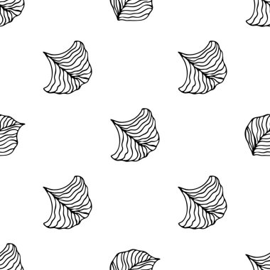 Sorunsuz yaprakları desen. Afiş, poster, kart, kapak, davet, afiş broşür veya üstbilgi için tasarım.