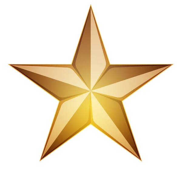 Znak Gwiazdy Ikona Wektor Ilustracja — Wektor stockowy