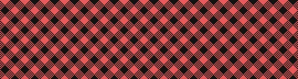 sorunsuz soyut kırmızı ve siyah damalı model, vektör, illüstrasyon