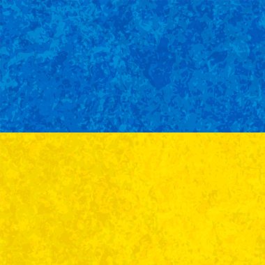 Grunge Ukrayna bayrağı