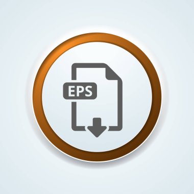 EPS dosya formatı simgesi, vektör, illüstrasyon