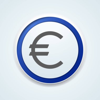 Euro düğmesini işareti simgesi