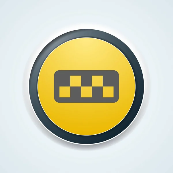 Taxi Web Icon Vector Illustration — Stock Vector