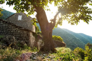Karadağ 'ın Boka Kotorska kentindeki Gornji Stoliv kalıntıları  