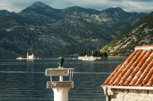 Madonna Delle Rocce Chiesa Vista Crkva Gospe Andela — Foto Stock