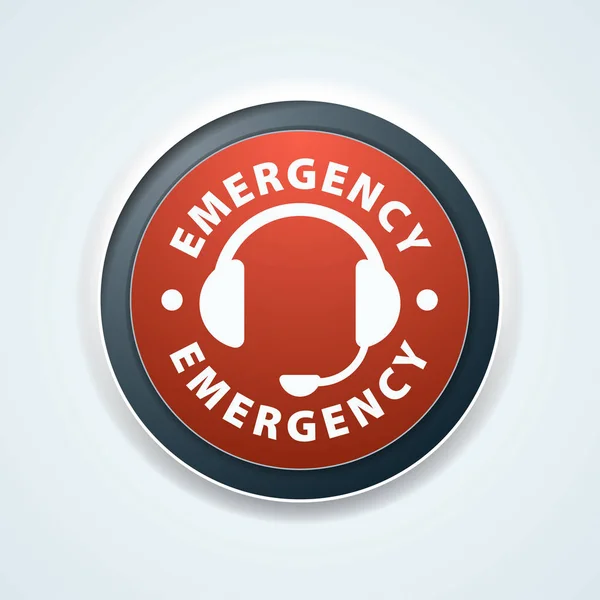Señal de emergencia — Archivo Imágenes Vectoriales
