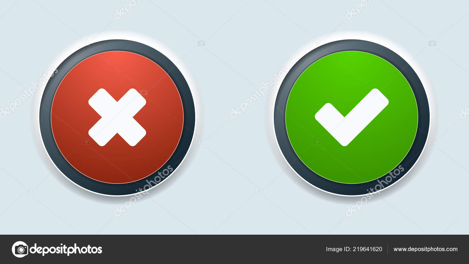 Checkmark button sign icon Stock Vector Image by ©Yuriy_Vlasenko 219641620