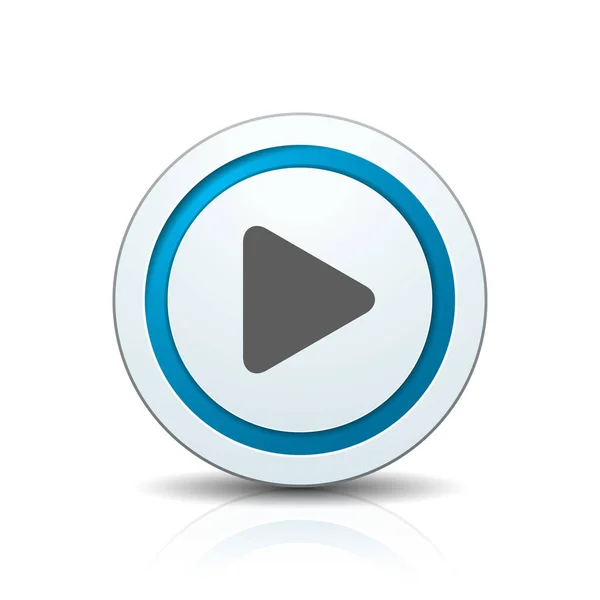 Video play icon — Stock Vector