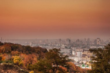 panoramik ağaçları, Ukrayna arasında merkezi Kiev